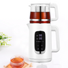 새로운 혁신적인 1.5l 및 1.1l 이중 냄비 고용량 유리 주전자 물 보일러 전기 차 주전자 보일러 
