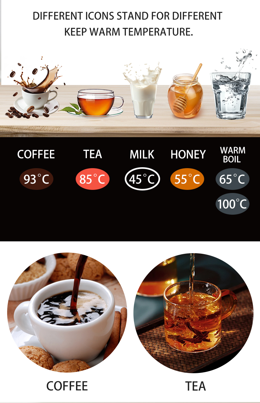 아랍어 회전식 차 메이커 세트