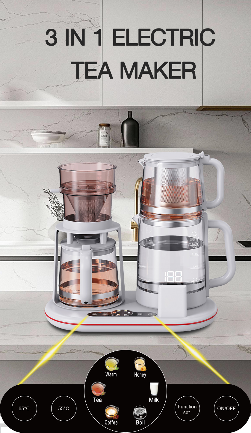 더블 레이어 주전자 테테라 세트