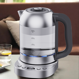 내구성이 따뜻한 고품질 2.0l 디지털 유리 전기 차 주전자 뜨거운 물 빠른 차 메이커 Led 빛을 유지 