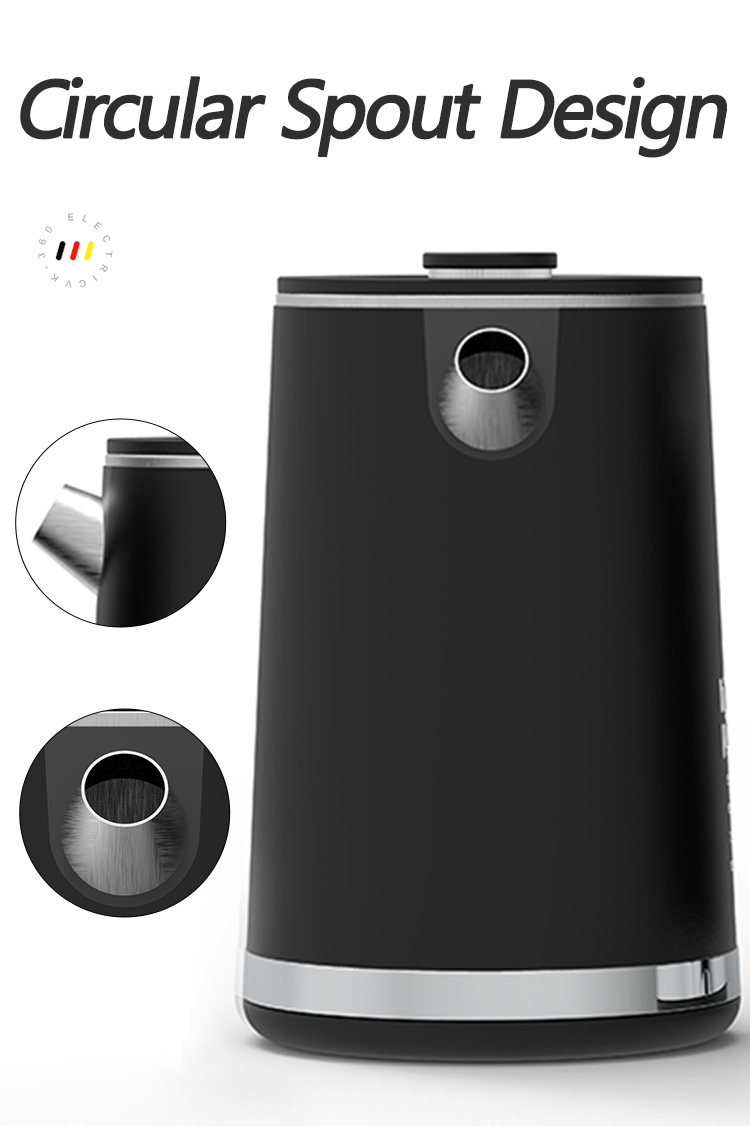 Yuekon 1.5L+1.1L 전자식 주전자 유리 주전자 및 주전자 2 인트 온도 제어 기능이있는 이중 레이어 차 메이커