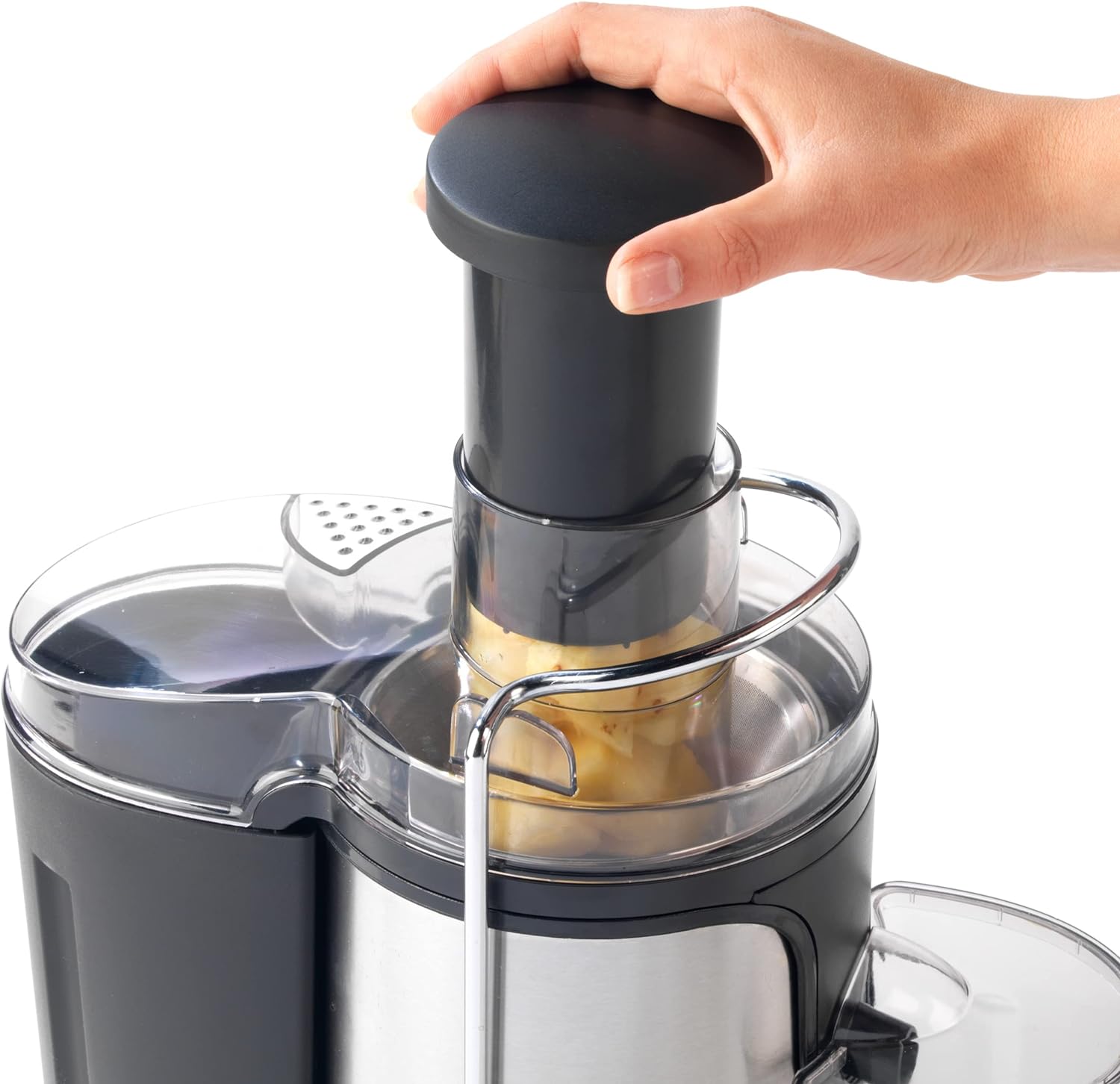 휴대용 스테인레스 스틸 블렌더 다기능 가정용 주스 추출기 과열 보호 기능이있는 원심 분리기 Oran Juicer