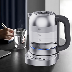 고품질 속도 끓는 물 주전자 Led 표시기 2.0l 물 보일러 전기 유리 차 주전자 