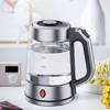 가전 ​​​​1.7l 1850w 속도 끓는 물 전기 주전자 높은 붕규산 유리 전기 주전자 차 메이커