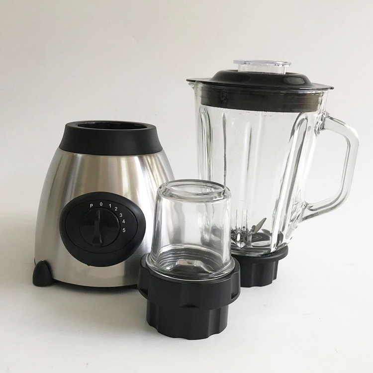 하이 엔드 가정용 전기 푸드 프로세서 요리 기계 Juicer 블렌더 4 잎 강력한 블레이드 스테인레스 스틸 식품 블렌더