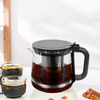 주방 가전 제품 가정용 1.1l 1.7l 급속 보일러 물 커피 주전자 전기 주전자 2 층 유리 차 주전자
