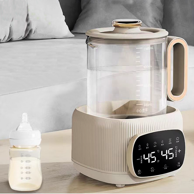 1.3L 수용량 디자인 아기 젖병 온열 장치 우유 변조기 기계 3in1 우유 믹서 및 염소 제거 기능이 있는 주전자