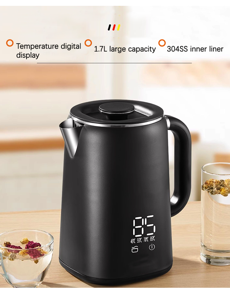 고품질 전기 러시아 사모바르 Hervidor De Agua Electrico 2 In 1 물 주전자 주전자 주전자 가정용 주방 세트